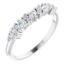 White Gold Diamond Band