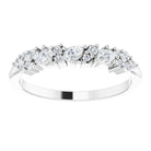 White Gold Diamond Anniversary Band