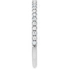 White Gold Stackable Diamond Ring