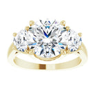 14K Yellow 9.4 mm Round Engagement Ring Mounting