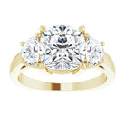 14K Yellow 8 mm Cushion Engagement Ring Mounting