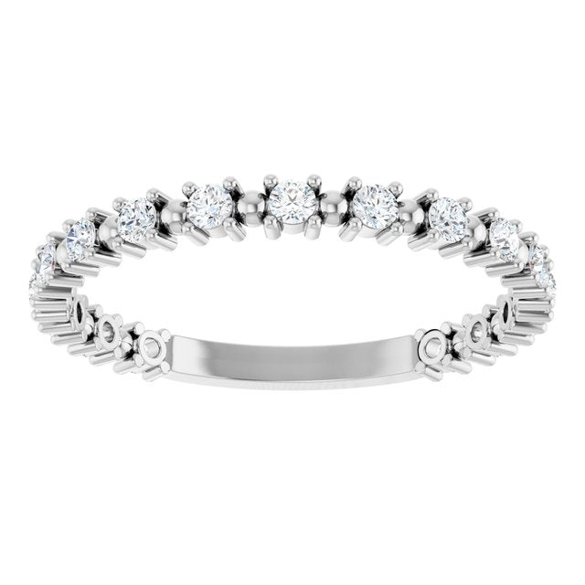 White Gold Diamond Wedding Ring