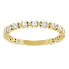 Yellow Gold Diamond Wedding Band