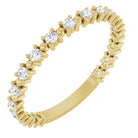 Yellow Gold Diamond Band