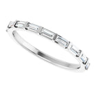 White Gold Diamond Anniversary Band