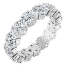 Cobble Stone Diamond Eternity Band