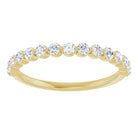 Yellow Gold Diamond Anniversary Band