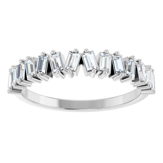 White Gold Diamond Wedding Band