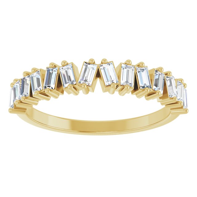 Yellow Gold Diamond Wedding Ring