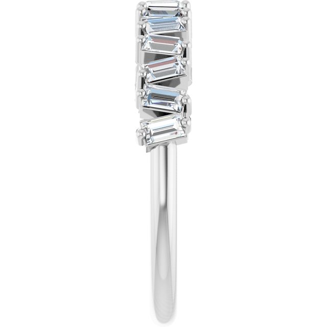 White Gold Diamond Anniversary Band