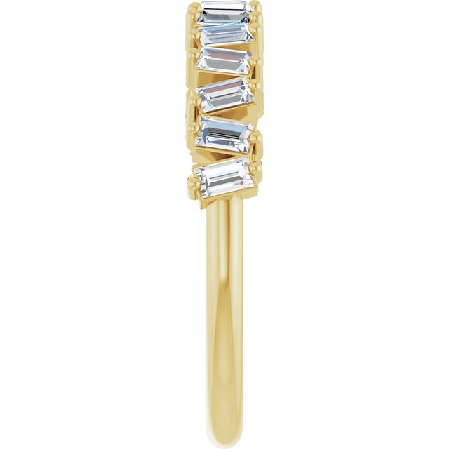 Yellow Gold Diamond Wedding Band