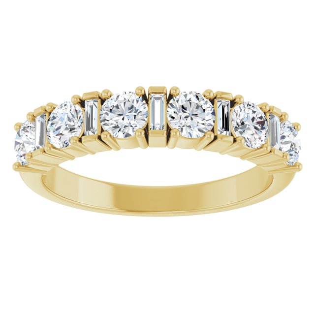 1 Ctw Natural Diamond Anniversary Band