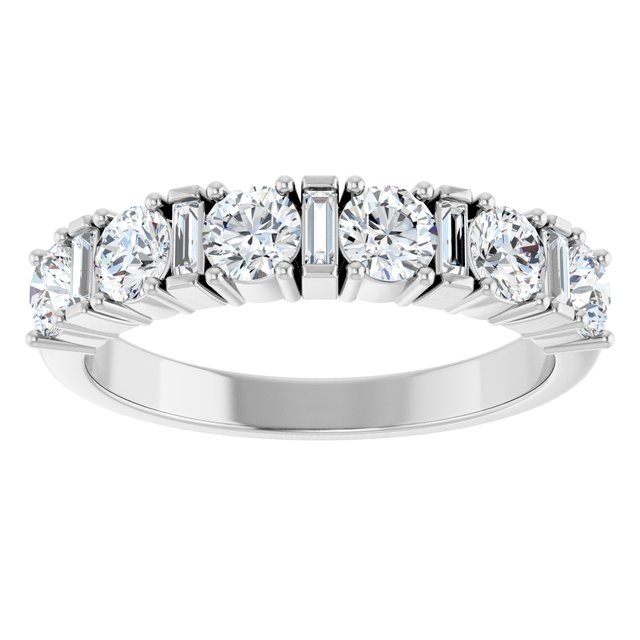 1 Ctw Natural Diamond Anniversary Band