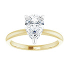 14K yellow/white gold 2 CT Pear Claw-Prong Diamond Solitaire Engagement Ring