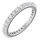 White Gold Diamond Eternity Band