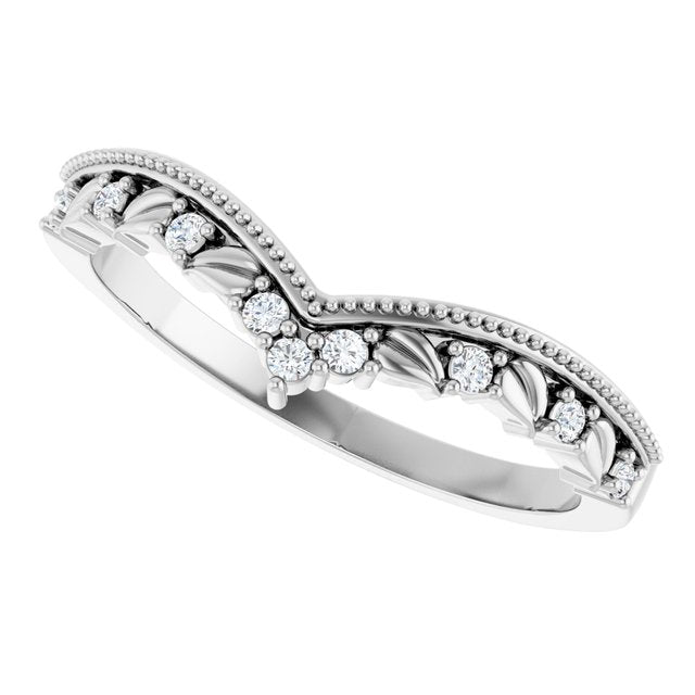 White Gold Caprese Diamond Ring